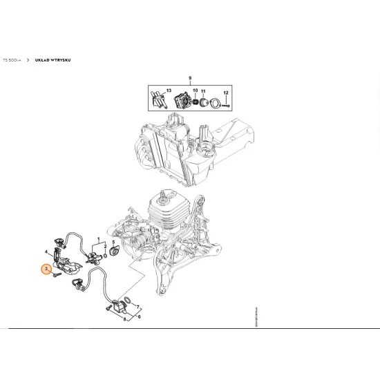 STIHL   Śruba z łbem cylindrycznym IS-M4x20 9022 371 0710